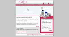 Desktop Screenshot of ampleeffect.com